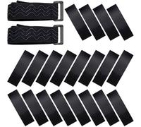 TIKODIDA Elastische Befestigungsriemen für Kniehohe Stiefel aus Polyester Verstellbar und Rutschfest Zubehör zum Fixieren von Overknee Boots im Alltag