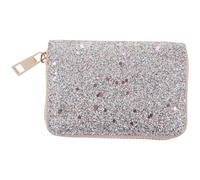 TIKODIDA Münzbeutel Zufällige Farbe mit Reißverschluss Damen aus Pu Leder und Praktisch Kleines Portemonnaie und Praktisch für Kosmetik und Kleinteile für Shopping und Geschäftsreise