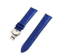 TikTako Echtes Leder Uhrenarmbänder 12 24mm Universal-Uhr-Faltschließe Stahl Schliesse Armband Handgelenk-Gurt-Armband-Werkzeug