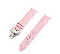 TikTako Echtes Leder Uhrenarmbänder 12 24mm Universal-Uhr-Faltschließe Stahl Schliesse Armband Handgelenk-Gurt-Armband-Werkzeug