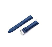 TikTako Echtes Leder Uhrenarmbänder Strap glatten Edelstahl Dornschliesse 12MM 13MM 14MM 16MM 17MM 20M 22MM 23MM 24MM Uhrenarmband