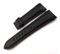 TikTako Kuh-Leder-Armband-Gurt-Uhr-Bügel-Armbänder Faltschließe Quick Release-Uhrenarmband 22-24mm