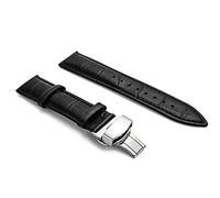 TikTako Leder Uhrenarmband-Bügel Quick Release-Uhrenarmband 18mm-24mm-Lederband