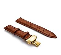 TikTako Leder Uhrenarmband-Bügel Quick Release-Uhrenarmband 18mm-24mm-Lederband