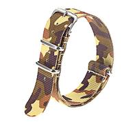 TikTako Nylon NATO-Uhrenarmband 18mm/20mm/22mm Uhrenarmband-Militär-beiläufigen Uhr-Bügel-Armee-Sport-Uhr-Band Stil 12, 18mm