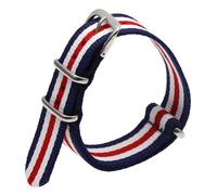 TikTako Nylon NATO-Uhrenarmband 18mm/20mm/22mm Uhrenarmband-Militär-beiläufigen Uhr-Bügel-Armee-Sport-Uhr-Band Style 1, 22mm