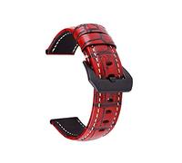 TikTako Uhrbändern 20MM 22MM 24MM 26MM Retro Kalbsleder-Uhrenarmband Uhrenarmband echtes Leder Straps