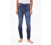 TILLAA | Jeans Skinny Leg Mid Waist Bio-Baumwoll Mix X-Stretch - blau (31-34)