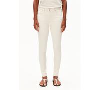 TILLAA MID WAIST SKINNY JEANS | Bio-Baumwoll-Mix X-Stretch - beige (26-30)
