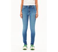 TILLAA MID WAIST SKINNY JEANS | Bio-Baumwoll Mix X-Stretch - blau (26-28)