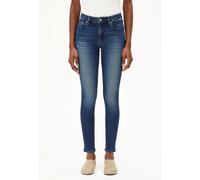 ARMEDANGELS Damen Skinny Jeans TILLAA Mid Waist Bio-Baumwoll-Mix X-Stretch Galaxy Blue Größe 27/32