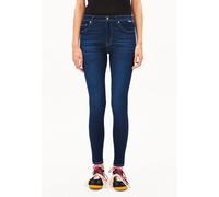 TILLAA MID WAIST SKINNY JEANS | Bio-Baumwoll-Mix X-Stretch - blau (31-32)