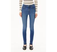 TILLAA MID WAIST SKINNY JEANS | Bio-Baumwoll Mix X-Stretch - blau (34-28)
