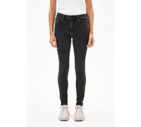 TILLAA | Skinny Jeans Mid Waist Bio-Baumwoll Mix X-Stretch - schwarz (26-30)