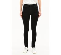TILLAA | Skinny Jeans Mid Waist Bio-Baumwoll Mix X-Stretch - schwarz (27-34)
