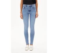 ARMEDANGELS TILLAA X STRETCH - Damen Skinny Leg Mid Waist aus Bio-Baumwoll Mix 25/30 sky blue