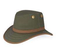 Tilley TWC7 Outback Waxed Cotton Green/British Tan 7 (56cm)