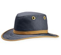 Tilley - The Outback - Hut, Gr. M 57 cm, schwarz (Navy/Tan)
