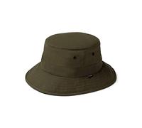 Tilley Unisex-Erwachsene Gewachster Fischerhut, Green, Large
