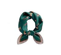 Tim & Tina Damen Schal, S7 Pferd (Grün), Square