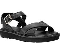 TIMBER BAILEY A143C schwarz Park Kreuz Schnalle Schuhfrauensandelholze 38