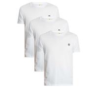 Timberland 3Er-Pack Schmale Dunstan River-T-Shirts, Weiß L