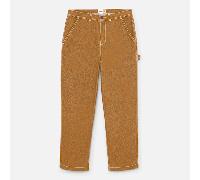 Timberland - All Gender Carpenter-Hose in Washed-Optik aus Enten-Canvas in Gelb, Gelb, Größe: 35