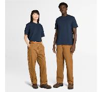 Timberland - All Gender Carpenter-Hose in Washed-Optik aus Enten-Canvas in Schwarz, Gelb, Größe: 31