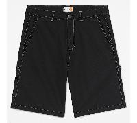 Timberland - All Gender Carpenter-Shorts aus gewaschenem Duck-Canvas in Schwarz, Schwarz, Größe: 30