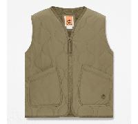 Timberland - All Gender Gesteppte Weste in Grün, Grün, Größe: XXL