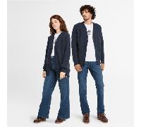Timberland - All Gender Phillips Brook Cardigan mit Raglanärmeln in Dunkelblau, Blau, Größe: L