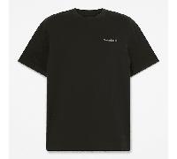 Timberland - All Gender T-Shirt mit Lake House-Grafik in Schwarz, Schwarz, Größe: M