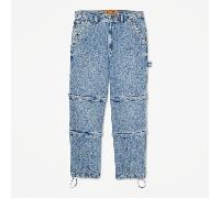 Timberland - All Gender Timberland x BEAMS Carpenter-Jeans mit Reißverschluss in Hellblau, Blau, Größe: 36