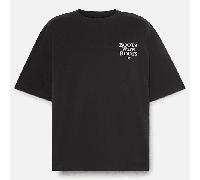 Timberland - All Gender „Timbs On My Feet" T-Shirt in Schwarz, Schwarz, Größe: XXS