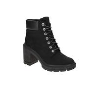 Timberland Womens Mid Lace UP Boot jet black 7 Wide Fit