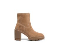 Timberland Womens Mid Zip UP Boot rust suede 8 Wide Fit