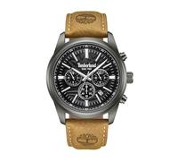 Timberland - Armbanduhr Duo-time Northbridge - Quartz Uhrwerk - Gehäusebreite: 45 mm - Edelstahl - Black - Brown - 5 ATM