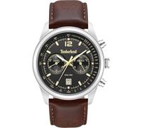 Timberland - Armbanduhr Duo-time Northbridge - Quartz Uhrwerk - Gehäusebreite: 45 mm - Edelstahl - Brown - 5 ATM