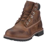 Timberland Authentics Boots 80914, Unisex - Kinder Stiefel, braun, (Burnished Brown Nubuck )