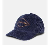 Timberland - Baseballcap aus Cord in Dunkelblau, Blau