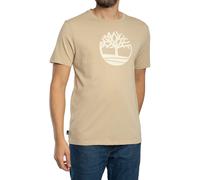 Timberland Baum-Logo-T-Shirt, Beige S