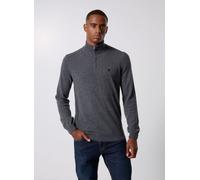 Timberland - Bekleidung Cohas Brook Merino 1/4 Zip Sweater - grau - Größe M