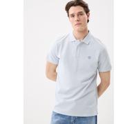 Timberland Mens Pique Short Sleeve Polo gray dawn M
