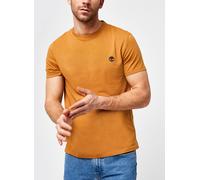 T-Shirt TIMBERLAND "DUNSTAN RIVER Short Sleeve Tee", Herren, Gr. 3XL (64/66), beige, Single Jersey, Obermaterial: 100% Baumwolle, Rundhals, Shirts T-Shirt (92229014-XXXL) beige