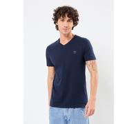 Timberland - Bekleidung V Neck Short Sleeve Tee - blau - Größe M