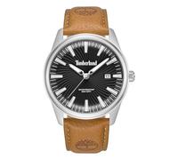 Timberland Birch Road Schwarzes Zifferblatt Lederarmband Analoguhr für Herren, 45mm