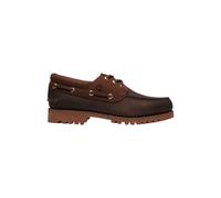 Bootsschuh TIMBERLAND "TIMBERLAND AUTHENTIC - BOAT SHOE", Herren, Gr. 45, dkbrn fg dkbrn, Leder, Schuhe Bootsschuh, Bootsschuh aus Leder (28521860-45) dkbrn fg dkbrn