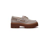Timberland Womens Boat Shoe lt purple suede 6 Wide Fit