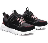 Timberland Boroughs Project Low Hook & Loop Sneaker Black Suede