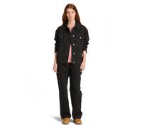 Timberland Womens Canvas Trucker Jacket black S